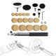 thumbnail image 1 of Kit de herramientas para lijadora de cuencos, portátil, para carpintería, con almohadillas de lijado de 1", 2" y 3", agarre cómodo, de, 1 of 8