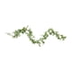 thumbnail image 2 of Guirnalda artificial de 1,8 m con flores, 7 rosas blancas, guirnalda floral para centro de mesa de boda, fiesta, decoración de camino de mesa, 2 of 7