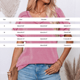 thumbnail image 3 of Weikingp Women's Short Sleeve Shirts，Cute T Shirts Women's Short Sleeve Blouses Cotton Boho Tops for Women Womens Button Up Shirt Womens Basic T Shirts Women's T-shirt Gray S, 3 of 6
