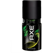 Axe Deodorant Body Spray, Twist 4 oz (Pack of 2)