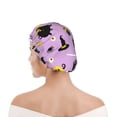 thumbnail image 6 of Sigee Cute Halloween for Women's Shower Cap Reusable Waterproof Hair Cap Large Shower Cap for Women Men, 6 of 7