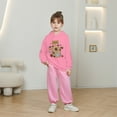 thumbnail image 2 of lnmuld Cute Tops for Girls Hooded Sweatshirt Capybara Print Casual Loose Fit Long Sleeve Top for Toddler Kids Soft Comfortable Autumn Winter Outfits Size:2-3 Years, 2 of 5