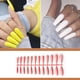 thumbnail image 5 of Soidarity Uñas postizas largas, cortas, de mano, coloridas, para manicura de uñas, bricolaje, para el hogar, pequeñas manicuras, puntas de Juegos de manicura Rosa oscuro, 5 of 5
