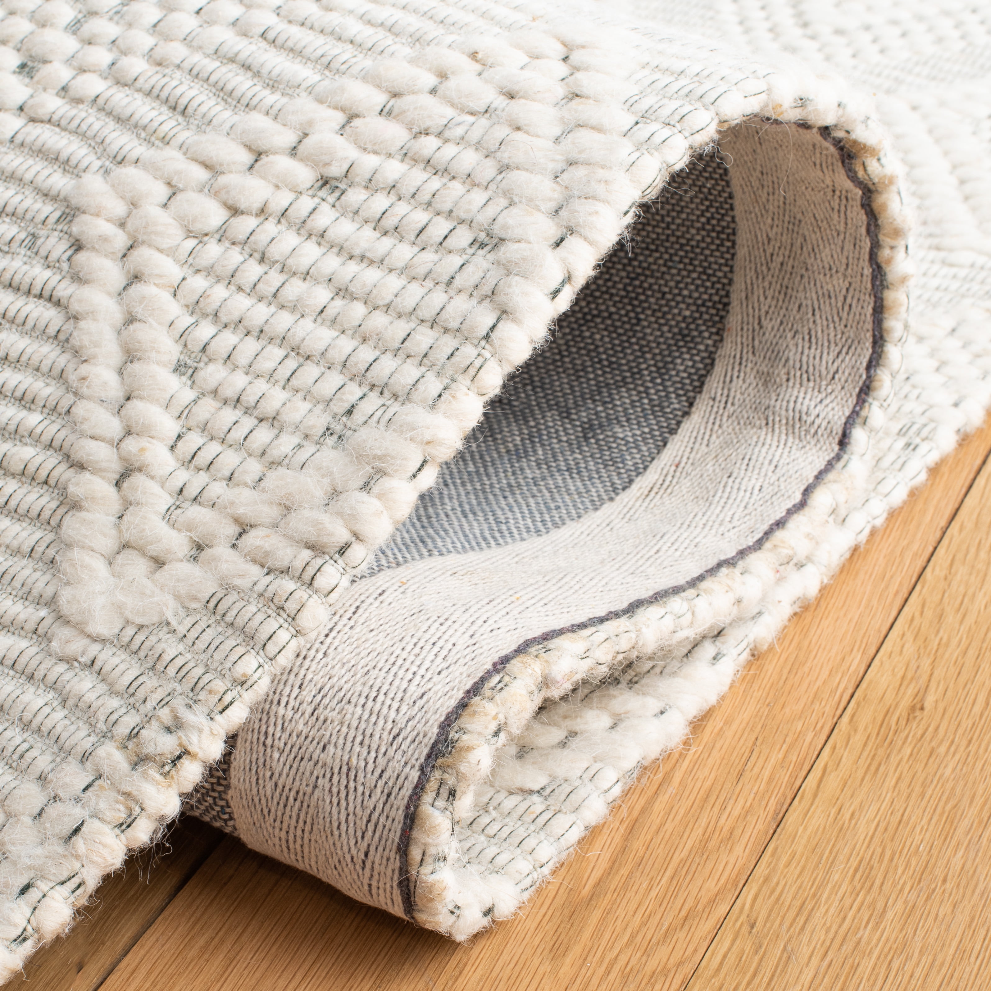 SAFAVIEH Marbella Kieron Diamond Runner Rug, Ivory, 2'3" x 8'