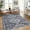 Grey, variant on Garvee Runner Rugs 2'x6' Washable Rug Indoor Bedroom Runners Bohemian Farmhouse Runner Rugs for Kitchen Hallway, Gray