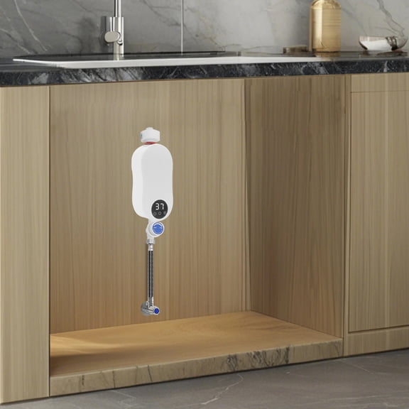 Tankless Water Heater,110V 3500W Mini Electric Tankless Instant Hot Water Heater