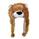 thumbnail image 3 of Lovely Animal Plush Hat, Party Favors Gift Cálido Decoración al aire libre Halloween Cosplay Disfraz Fancy Dress Photo Props Cozy Headwear Ear , León BLESIY Sombrero de novedad, 3 of 8