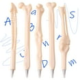 thumbnail image 2 of BINGLI Realistic Bone Shape Ballpoint Pen Gift Pen New Strange Realistic Funny Bone Shape Oil Pen Halloween 8ml with Multiple Styles Record,Student Daily Use, 2 of 7