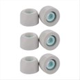 thumbnail image 1 of Memory Foam Earmuffs for Sony WF-1000XM4 Bluetooth Headphones Gray-L, 1 of 5