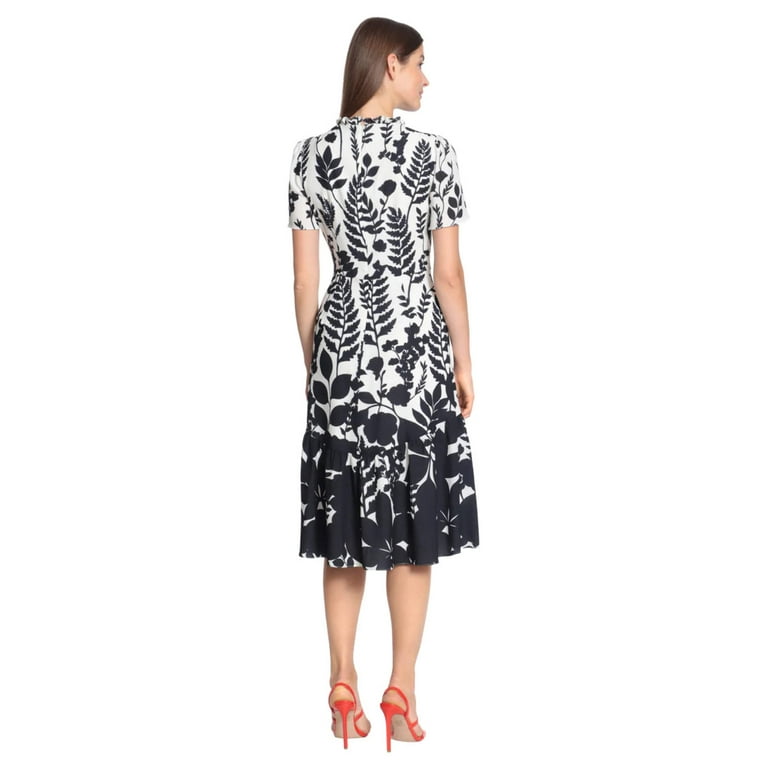 Maggy london ruffle dress hotsell