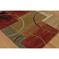 thumbnail image 2 of Tayse Elegance Area Rug 5430 MULTI Contemporary Multi Squares Boxes 5' 3" x 7' 3" Oval, 2 of 2