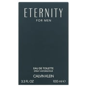 Calvin Klein Eternity Eau de Toilette Spray, Cologne for Men, 3.4 fl oz