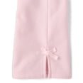 thumbnail image 4 of The Children's Place Toddler Girls Fleece Wide Leg Lounge Pants, Sizes 12M-5T, 4 of 4