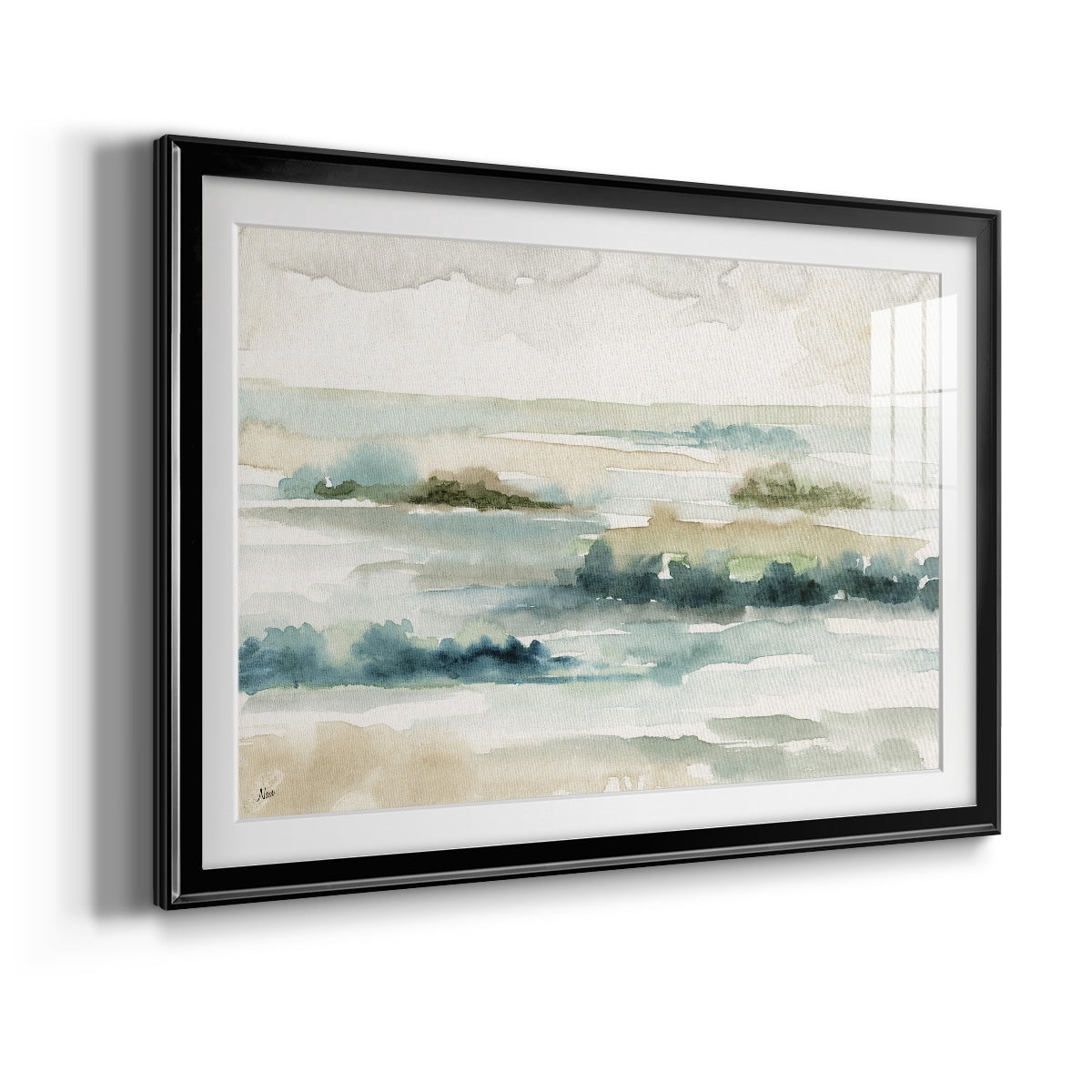 Pastel Panorama Premium Framed Print - Ready to Hang