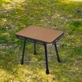 thumbnail image 1 of Mesa de Camping 2 en 1, taburete portátil para exteriores, mesa de Picnic de aleación de aluminio, mesa para exteriores, Camping, Picnic, pesca, senderismo, 1 of 9