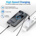thumbnail image 2 of USB C Cables,ABCPOW 4PACK Type C Charging Cable 6ft10ft Type C Cables 6ft10ft USB A to USB C Charger Cable Type C Cable High Speed Android Phone Charger Cords Type C Charger Fast Charging Cables, 2 of 8