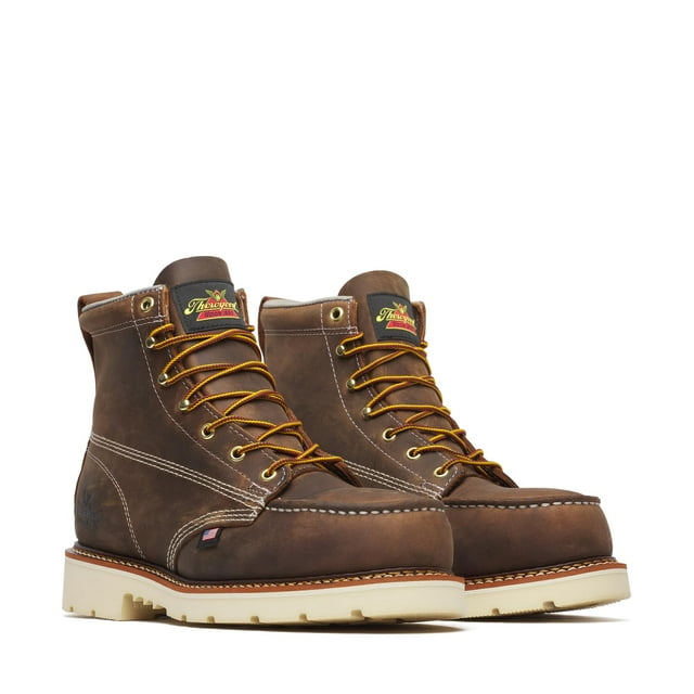 Botas de trabajo Thorogood American Heritage con punta de acero de 6 pulgadas para hombre