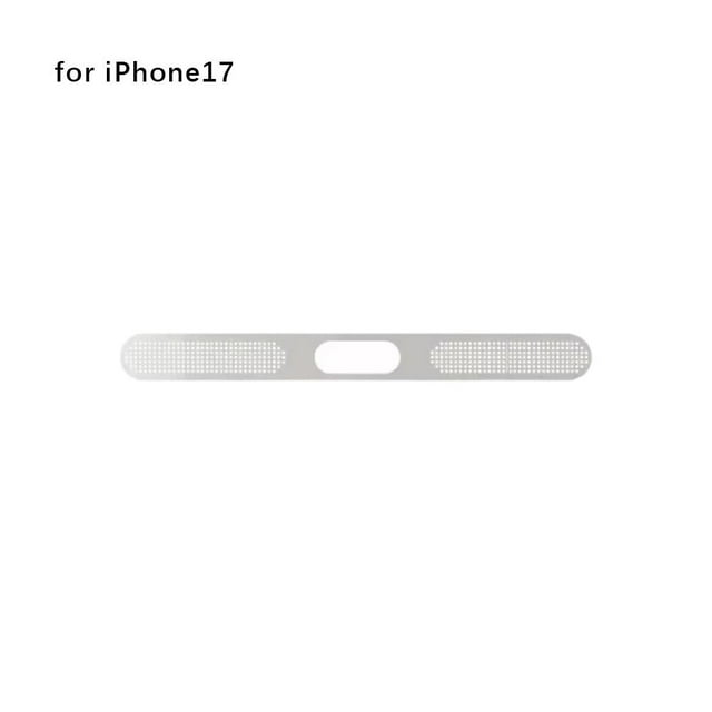 Pour Filet de Protection pour Haut-Parleur de la Série IPhone17, Maille Spéciale en Métal Anti-Poussière-