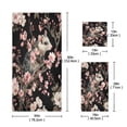 thumbnail image 3 of 3 Piece Bath Towels Set Bath Towel, Hand Towel and Face Towel for Bathroom, Gym, Hotel Watercolor Opossum Pattern, 3 of 8