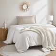 thumbnail image 6 of Mainstays Satin Pillowcase – Standard – Luxe Beige Gold – Frizz Control & Cooling Comfort – 1 Pack, 6 of 8