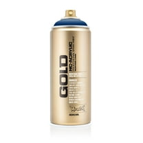 Montana Cans GOLD Spray Paint, 400ml, Shock Dark Blue