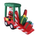 thumbnail image 1 of Inflatable Santa Decor, Inflatable Santa On Forklift With LED Light Waterproof Inflatables  Outdoor Christmas Decorations, 1 of 8