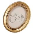 thumbnail image 5 of BRIGHTFUFU Vintage Picture Frame Oval Photo Frame Tabletop Wall Hanging European Style Photo Frame, 5 of 8