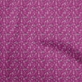 thumbnail image 1 of oneOone Cotton Poplin Twill Dark Magenta Fabric Animal Quilting Supplies Print Sewing Fabric By The Yard 56 Inch Wide, 1 of 5