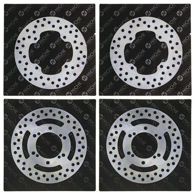 Niche Front Rear Brake Rotor Kit for Polaris Sportsman 500 400 ATV MK1006499