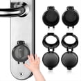 thumbnail image 2 of 4 Pack Deadbolt Child Safety Lock, Proof Cover, Door Lock for Kids, 2 of 5