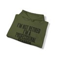 thumbnail image 4 of Retired Grandpa Retirement Dad Fathers Day Hoodie, Gifts, Hooded Sweatshirt, 4 of 4