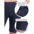 thumbnail image 5 of Made by Olivia Women's 3-Pack Basic Solid Active Yoga Biker Shorts, 5 of 5
