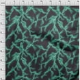thumbnail image 4 of oneOone Cotton Silk Teal Green Fabric Abstracts Quilting Supplies Print Sewing Fabric By The Yard 42 Inch Wide, 4 of 4