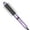 Purple & Black, variant on Volumizing Hot Brush Styler, 3-in-1 Ceramic Curling & Straightening Iron Comb, Thermal Styling Tool with LCD Display for Frizz-Free Curls, Waves, and Sleek Hair