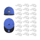 thumbnail image 2 of Gancho Organizador De Gorras Ganchos De Percheros 24piezas Malubero Blanco, 2 of 5