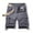 Gray, variant on Lilgiuy Men's Cargo Shorts Zipper Button Pockets Cropped Cargo Shorts Clearance Sales 2022 Fall Winter