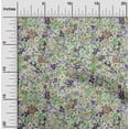 thumbnail image 2 of oneOone Silk Tabby Mint Fabric Asian Ditsy Flower Craft Projects Decor Fabric Printed By The Yard 42 Inch Wide, 2 of 4
