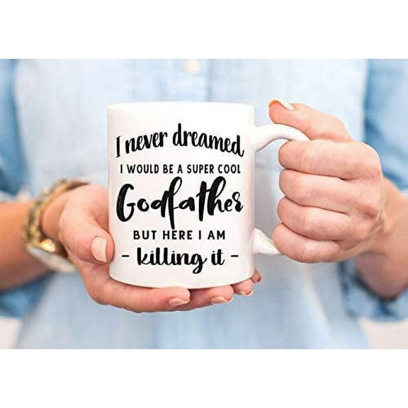 Godfather Gift,Will You Be My Godfather,Baptism Gift,Christening Gift- 11OZ Coffee Mug