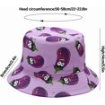 thumbnail image 4 of czcpp-Cute Bucket Hat Beach Fisherman Hats for Women, Reversible Double-Side-Wear, 4 of 4