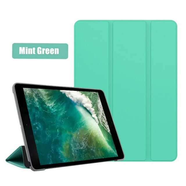For iPad Air 2 Air 1 Case Cover iPad 9.7 2018 2017 Tablet Cases 5th 6th Generation PU Leather Smart Coque For iPad Pro 9.7 2016 Mint Green iPad Air 1 2013