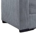 thumbnail image 6 of Pemberly Row 85 Inch Convertible Pull Out Sofa Bed Gray Corduroy, 6 of 11