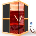 thumbnail image 3 of OUTEXER Infrared Energy Efficient Saunas 47.20 x 47.20 x 75.60 in, 3 of 9