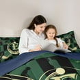thumbnail image 5 of jejeloiu Golf Sport Games Queen Comforter Set,Boys Ball Gamer Bedding Sets,First Letter E Bedding Comforter Set For Girls,Super Cozy Room Decor Reversible,3pcs, 5 of 8