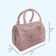 thumbnail image 2 of MIFORINES Bolso de mano con asa superior en forma de almohada de gelatina de verano para mujer, bolso de cristal transparente de Color caramelo, 2 of 5