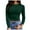 Green, variant on Women Blouses Scrub Tee Shirts Women Cute Casual Leopard Pullover Soft Shirts for plus Size Tops for Long Sleeve Stretchy Undershirt Sweater Dress plus Size Turtleneck Casual Loose Green XL