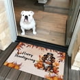 thumbnail image 2 of Happy Thanksgiving Cavalier King Charles Spaniel Welcome Thankful Fall Autumn Doormat Dog Lover Gifts Indoor Outdoor Welcome Mat - 02021, 2 of 5