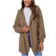 thumbnail image 2 of Moda Mujer Casual Invierno Cálido Sólido Invierno Suelto Alargado Felpa Manga larga Con capucha Chaqueta de punto Fridja  po4330, 2 of 7