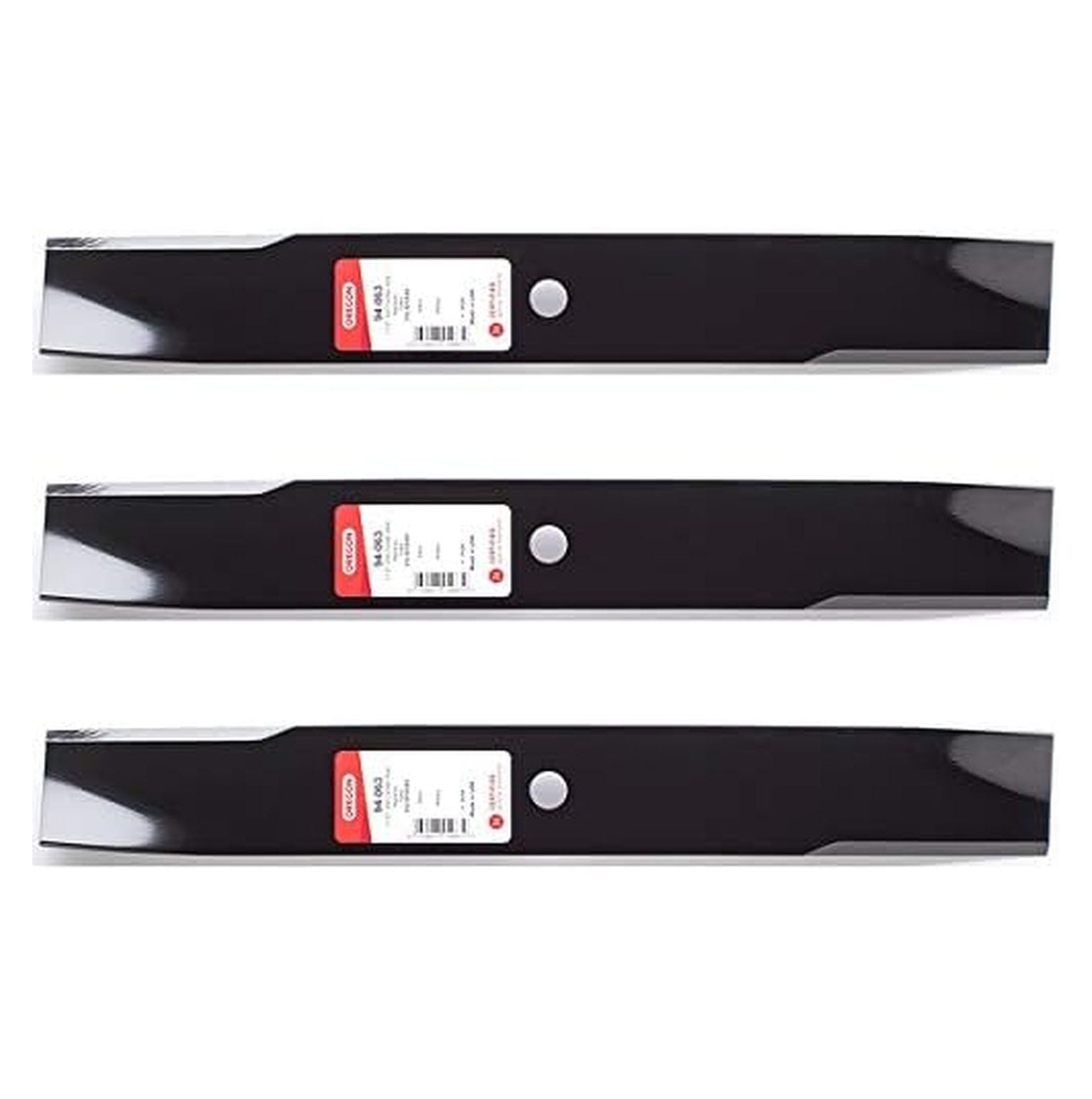 94-063 Toro 50" Mower Blades (3-Pack) - Replacement for 112-9759, 115-5059, 110-6837 - Genuine Toro Parts - Lawn Mower Blade Replacement Set