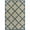 Blue And Gray, variant on HomeRoots  2 x 4 ft. Gray Geometric Stain Resistant Indoor & Outdoor Rectangle Area Rug - Gray and Ivory - 2 x 4 ft.