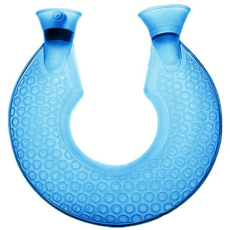 

Office U Shape Pain Relief Neck Warm Hot Water Bottle Home Transparent PVC